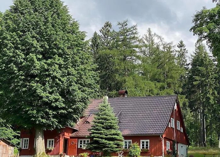 Klimatyczny Dom U Podnóża śnieżki Casa de Férias *